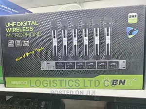 BNK Professional 6channels UHF Wireless Microphone ES600