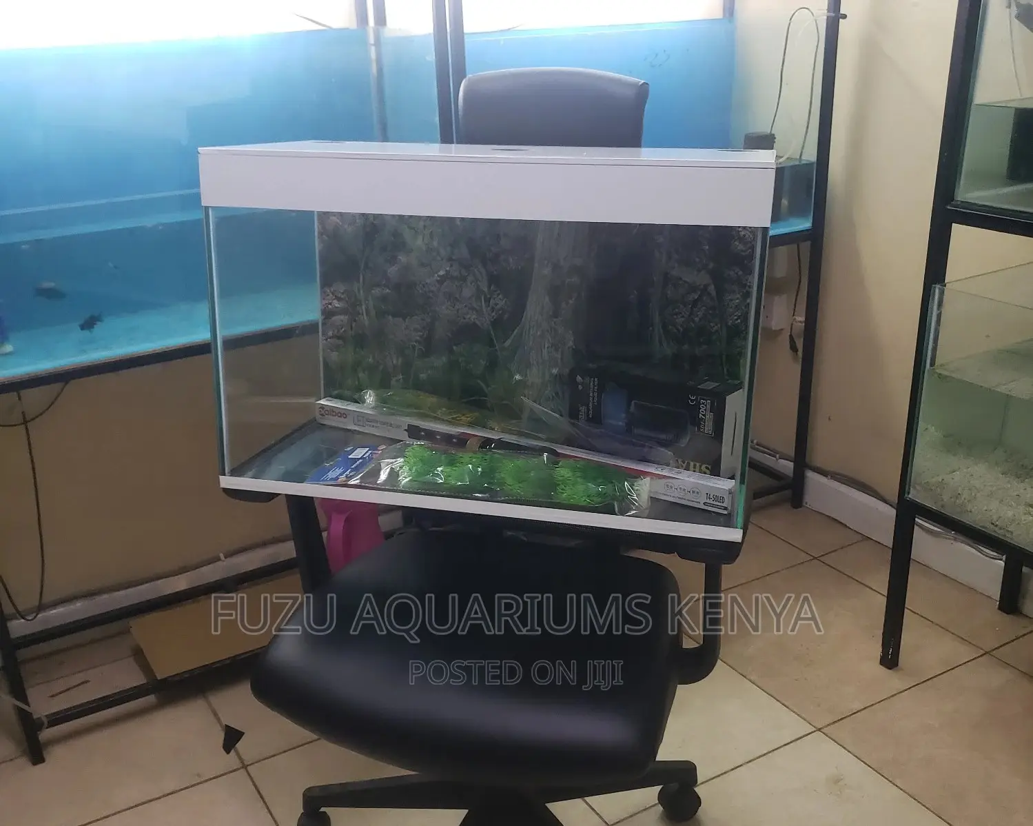 2ft Aquarium White