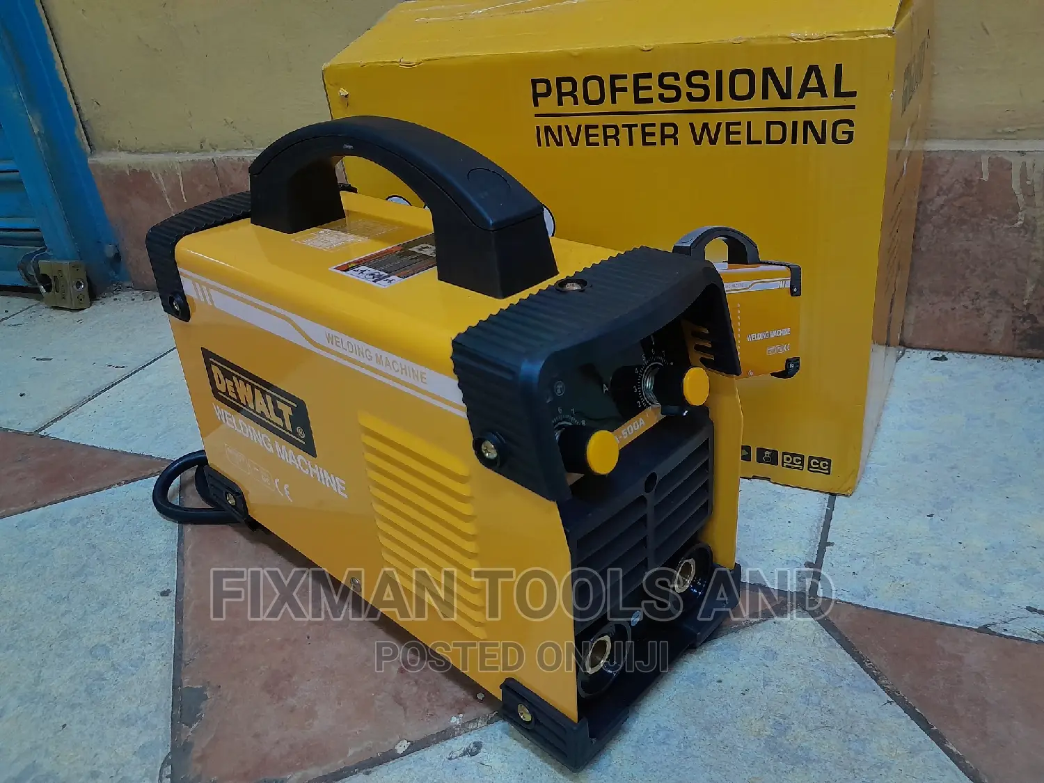 New Dewalt Welding Machine Mma 500 Amps + Free Rods