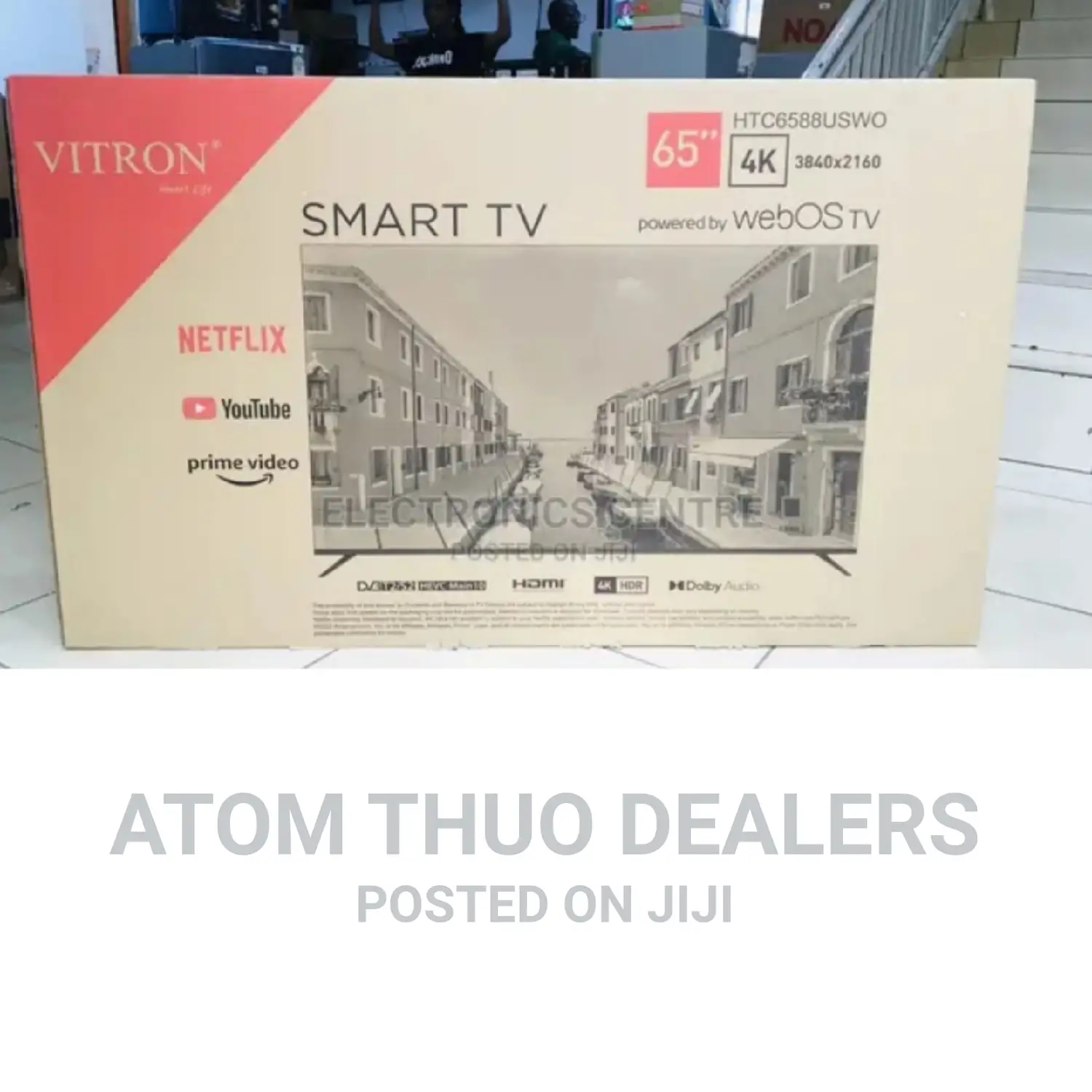 Vitron 65 Inches Smart UHD- WEBOS TV at at at 