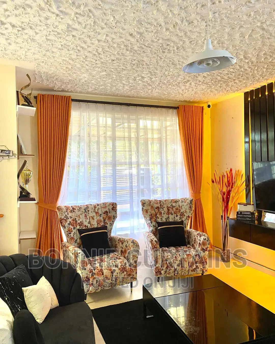 White Blackouts Curtains for Sale