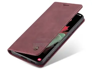 Leather Wallet Case With Stand for Samsung Galaxy S21 Ultra