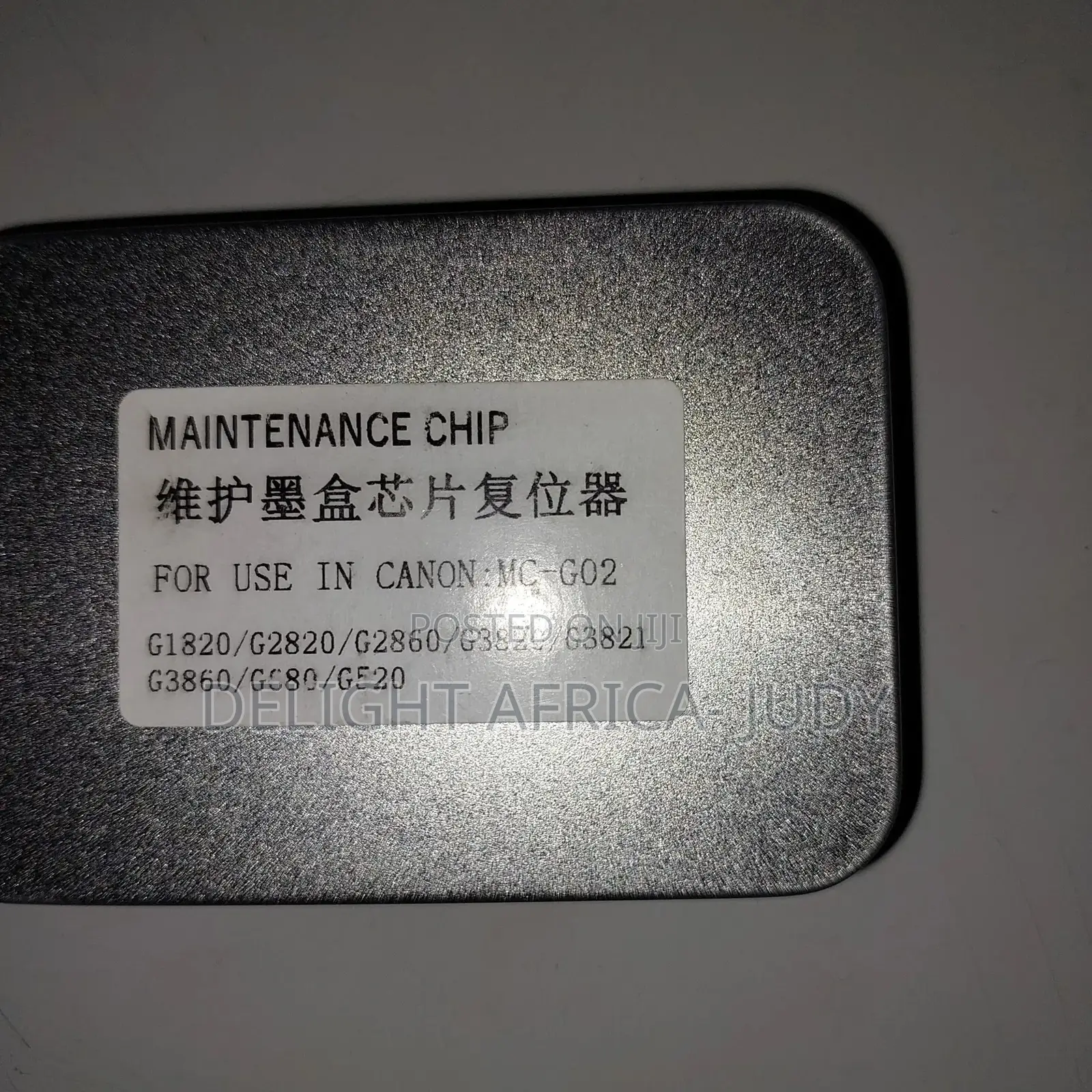Canon Maintenance Box Tank Chip Resetter Mc-G02 G2420 3420