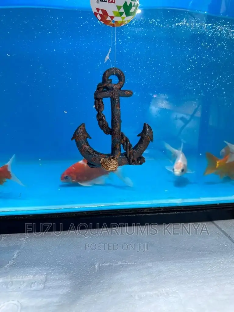 Stylish Fish Anchor Ornament