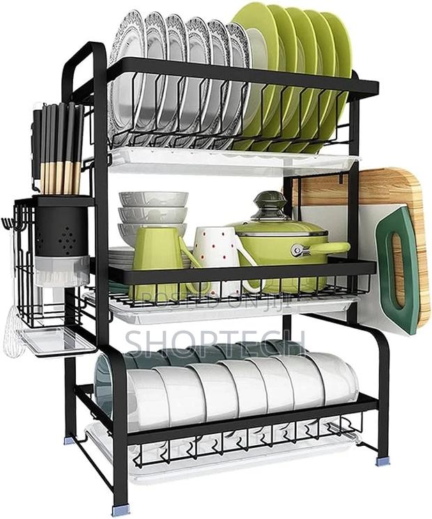 3layer Metallic Dishrack - thumbnail 2