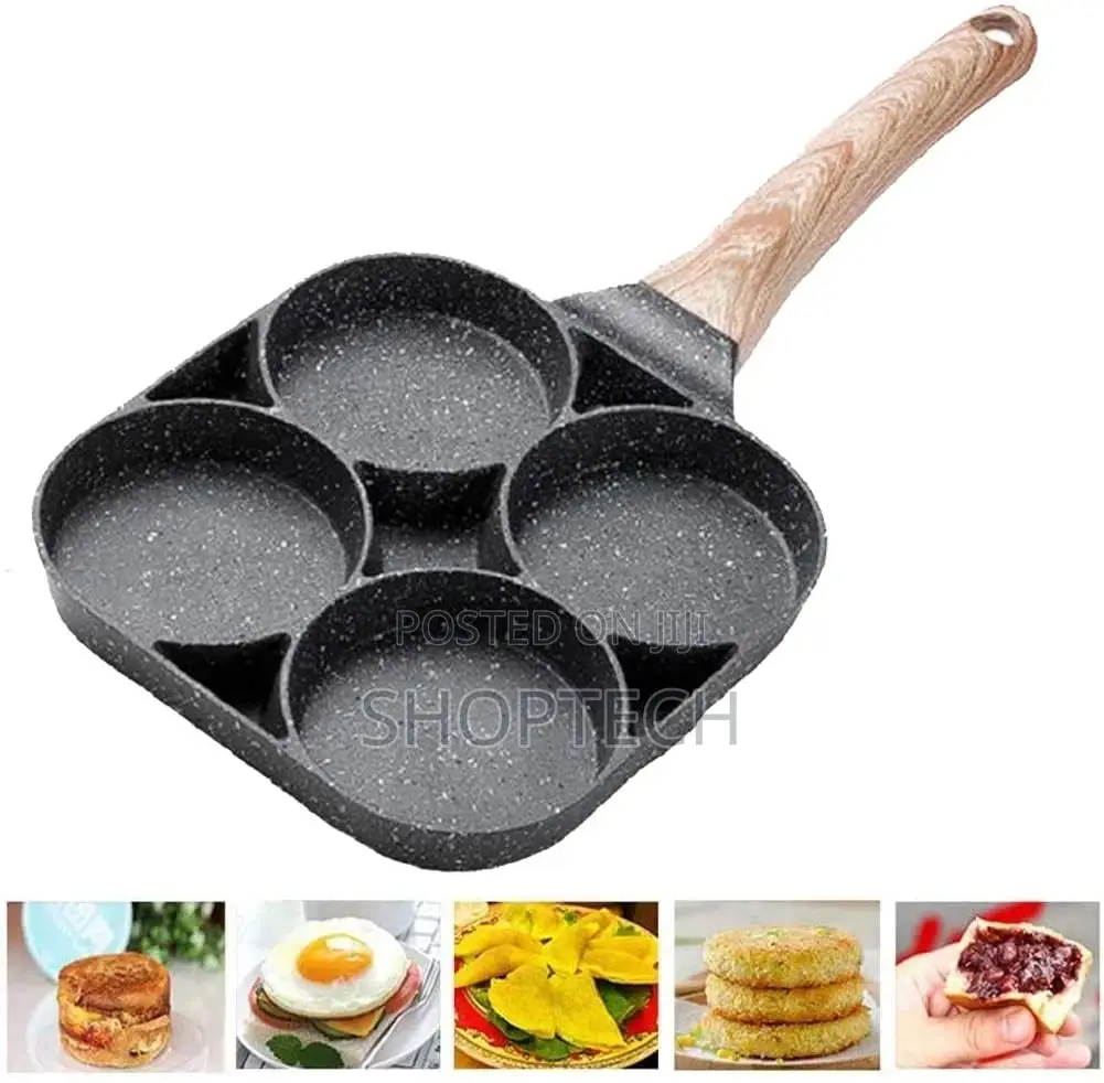 4 4 Hole Non Stick Pan
