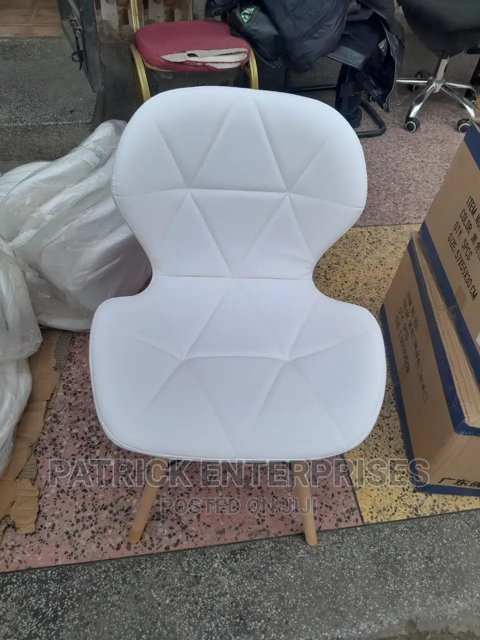 Imported Padded Eames Chairs