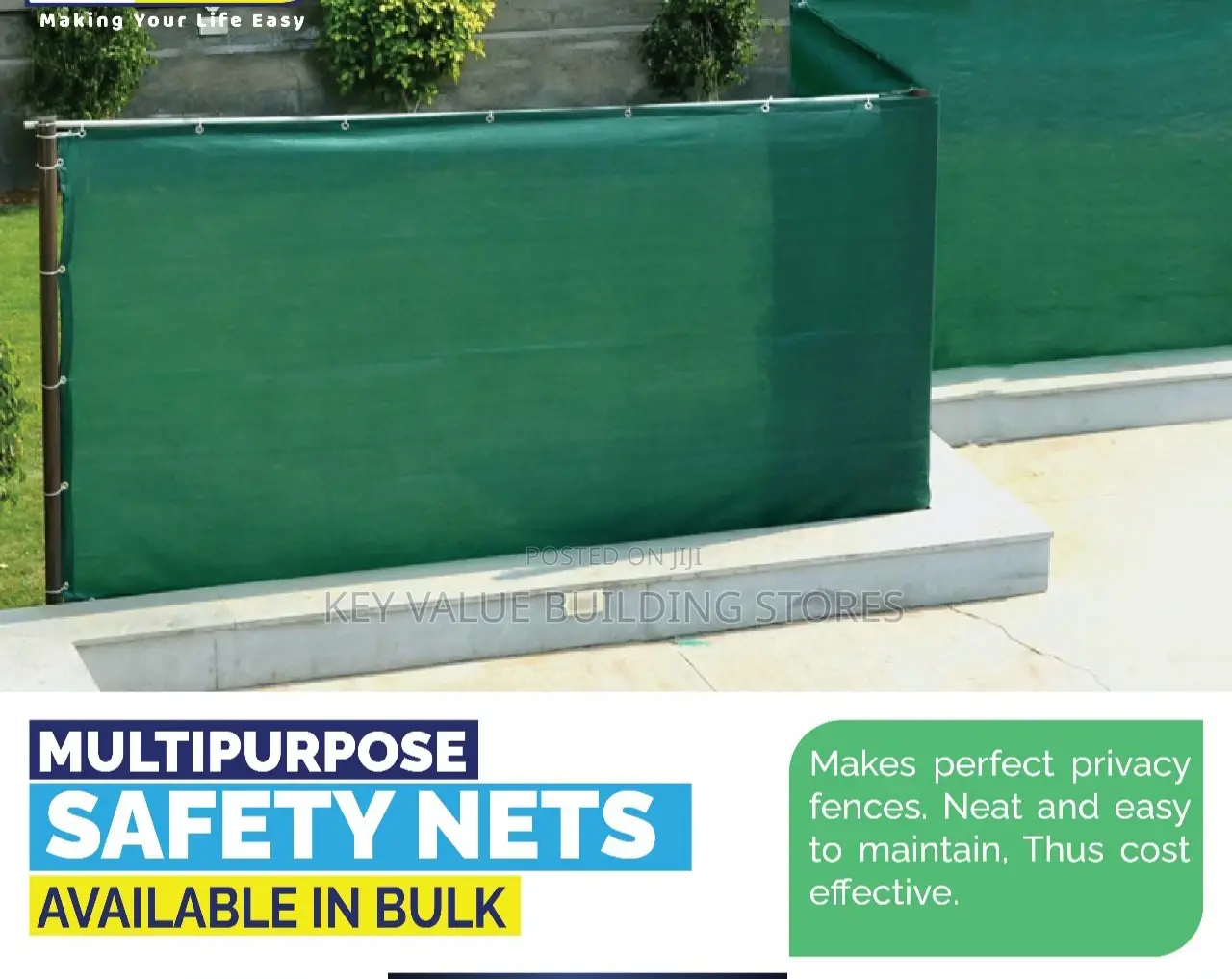 Multi Purpose Safety Nets (Security Net)