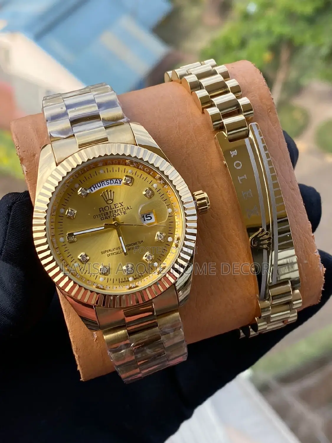 Rolex Designer Watch With Rolex Bracelet