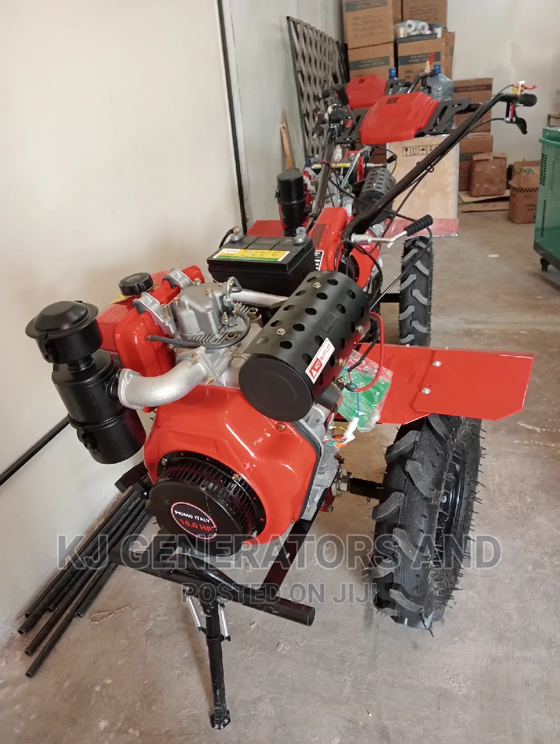 10hp  Tiller Now Available