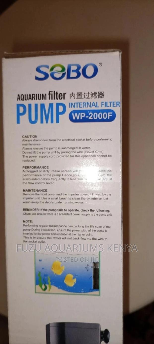 Aquarium Water Filter Pump Internal Pump - thumbnail 4