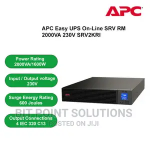 Apc 2kva Online Easy Ups Rackmount (SRV2KRI 2000VA)