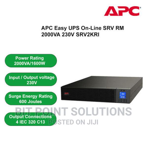 Apc 2kva Online Easy Ups Rackmount (SRV2KRI 2000VA) - main view