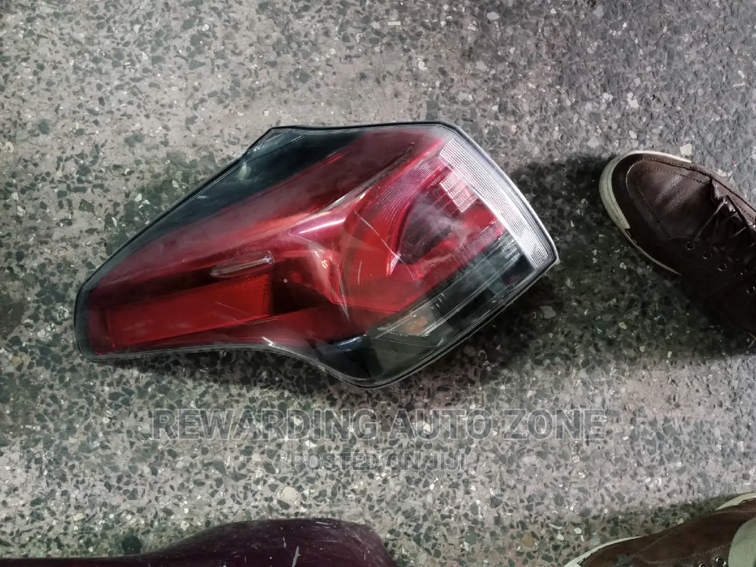 Toyota RAV4 2017 Backlights.