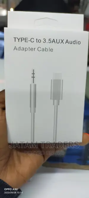 Type C to 3.5 AUX Adapter Cable