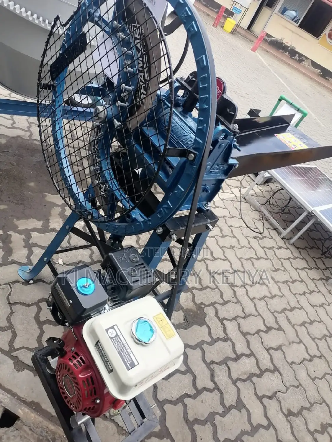 Petrol Powered Chaff-Cutter-7.5hp-Honda Engine