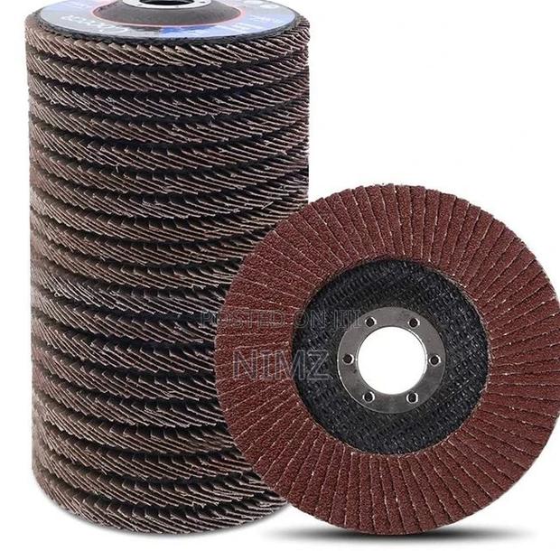 YDS 5pcs Flap Disc 4-1/2 Inch (40 60 80 100 Grit)