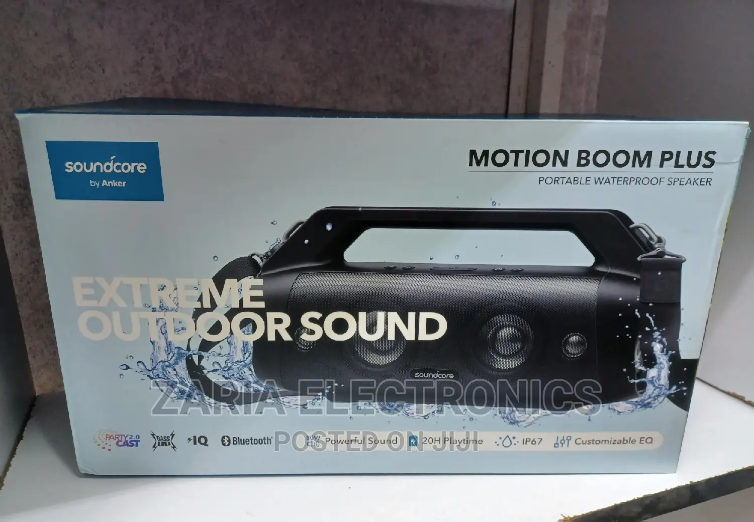 Ankar Motion Boom Plus Bluetooth Speaker
