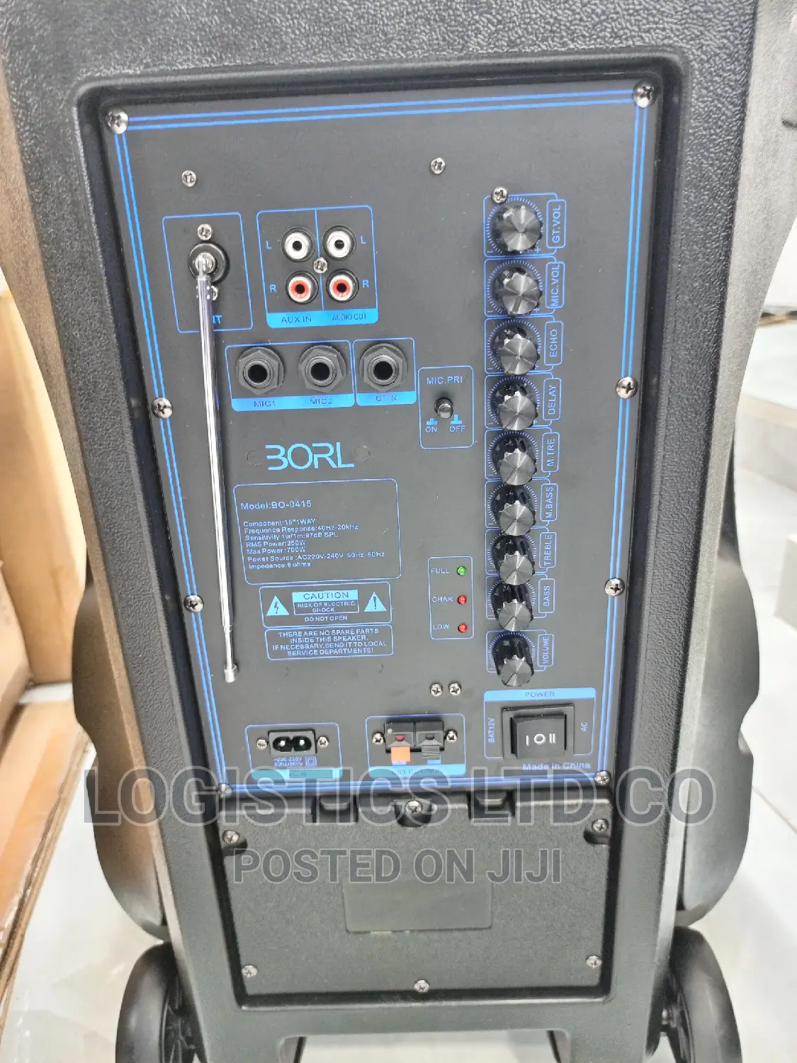 New BORL 15′′ Public Address Speaker