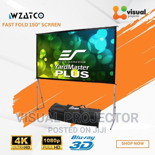 SCREEN PRO Outdoor Portable Fast Folding Projector Screen