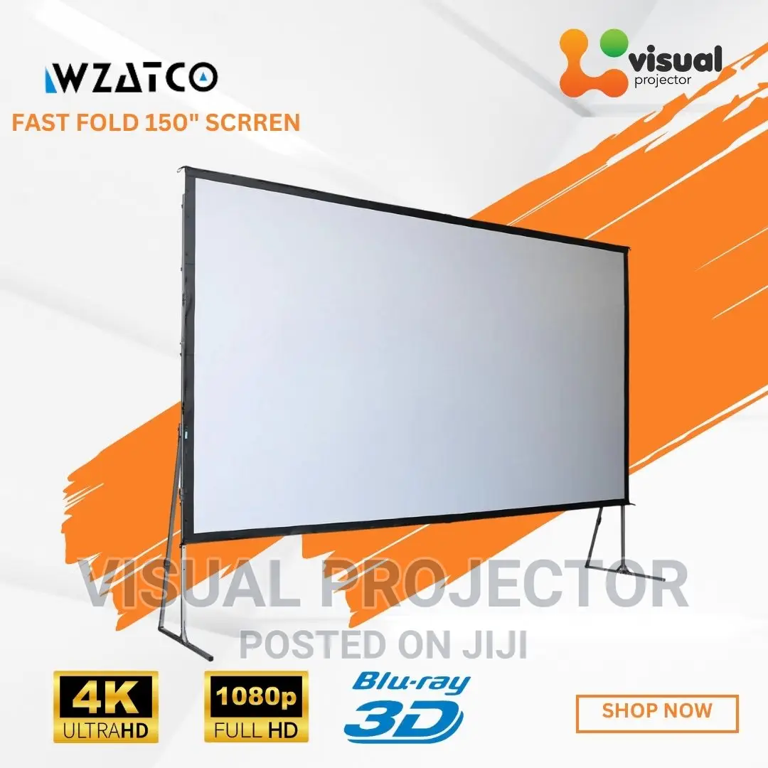 SCREEN PRO Outdoor Portable Fast Fold Projection Screen