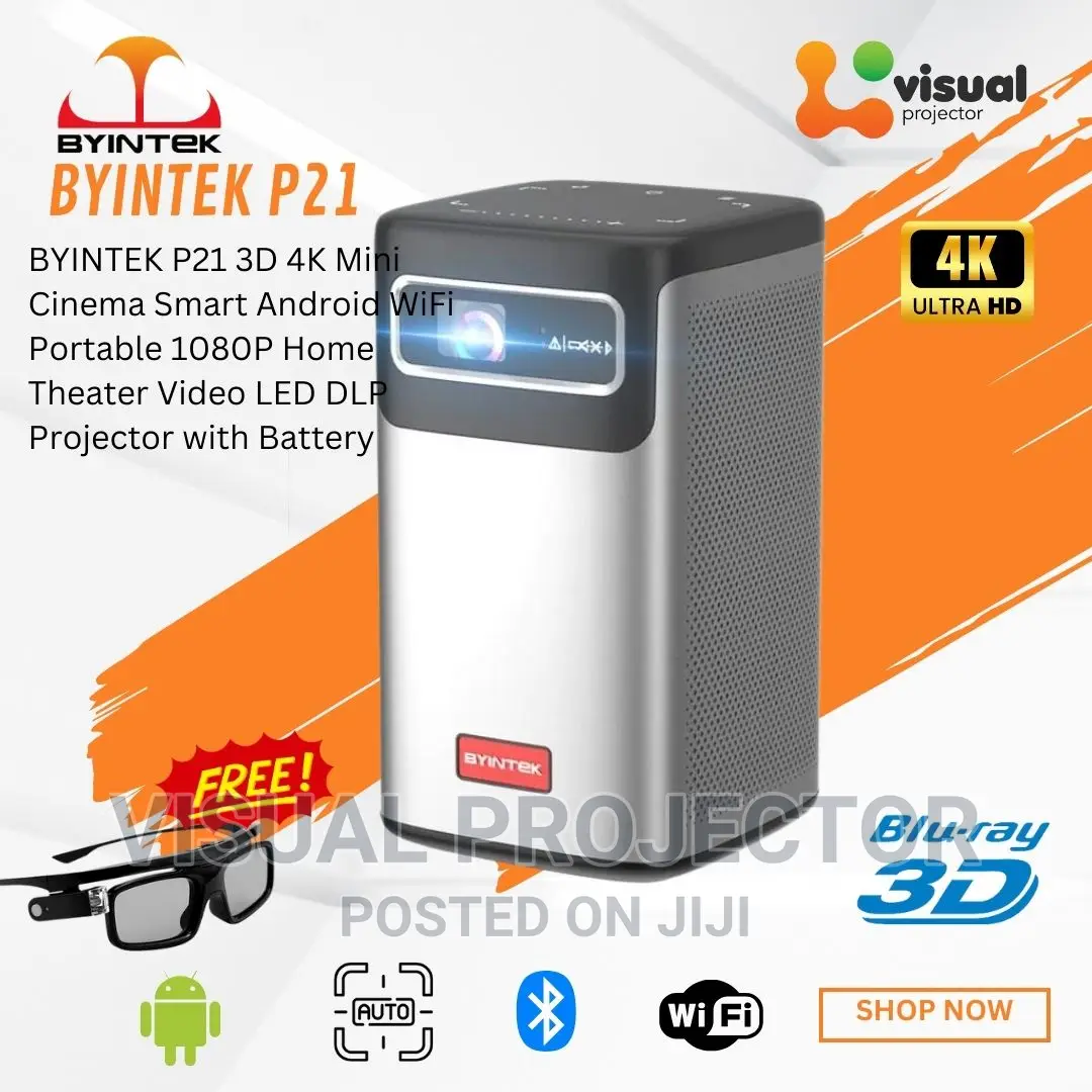 Byintek P21 "Metal Edition" Mini Home Theater Portable Pr