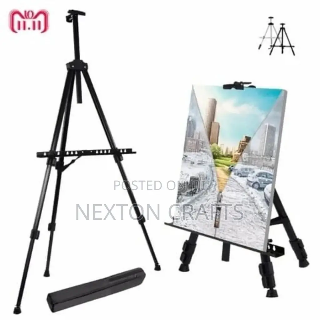 Metallic Easel Stand