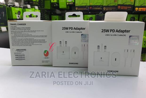 25watts Samsung Power Adapter With Type C Cable - thumbnail 2