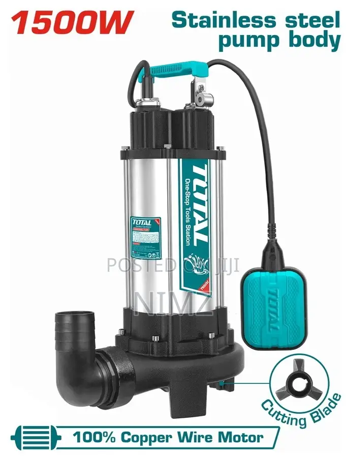 TOTAL TWP7150026 Sewage Submersible Pump