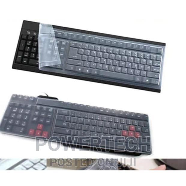 Universal Waterproof Anti-Dust Silicone Keyboard Protector - main view