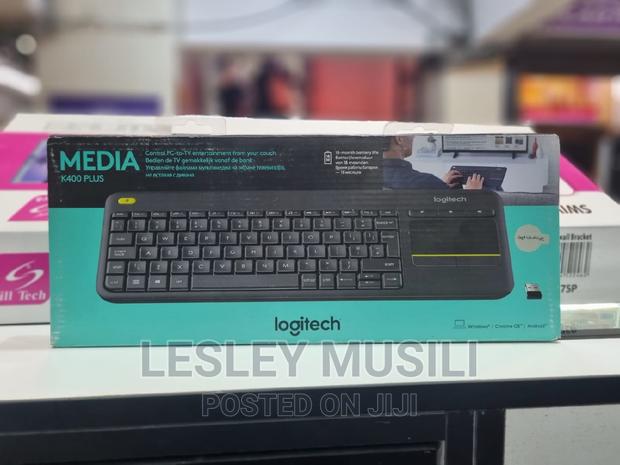 Logitech Wireless Touch Keyboard Plus – Black