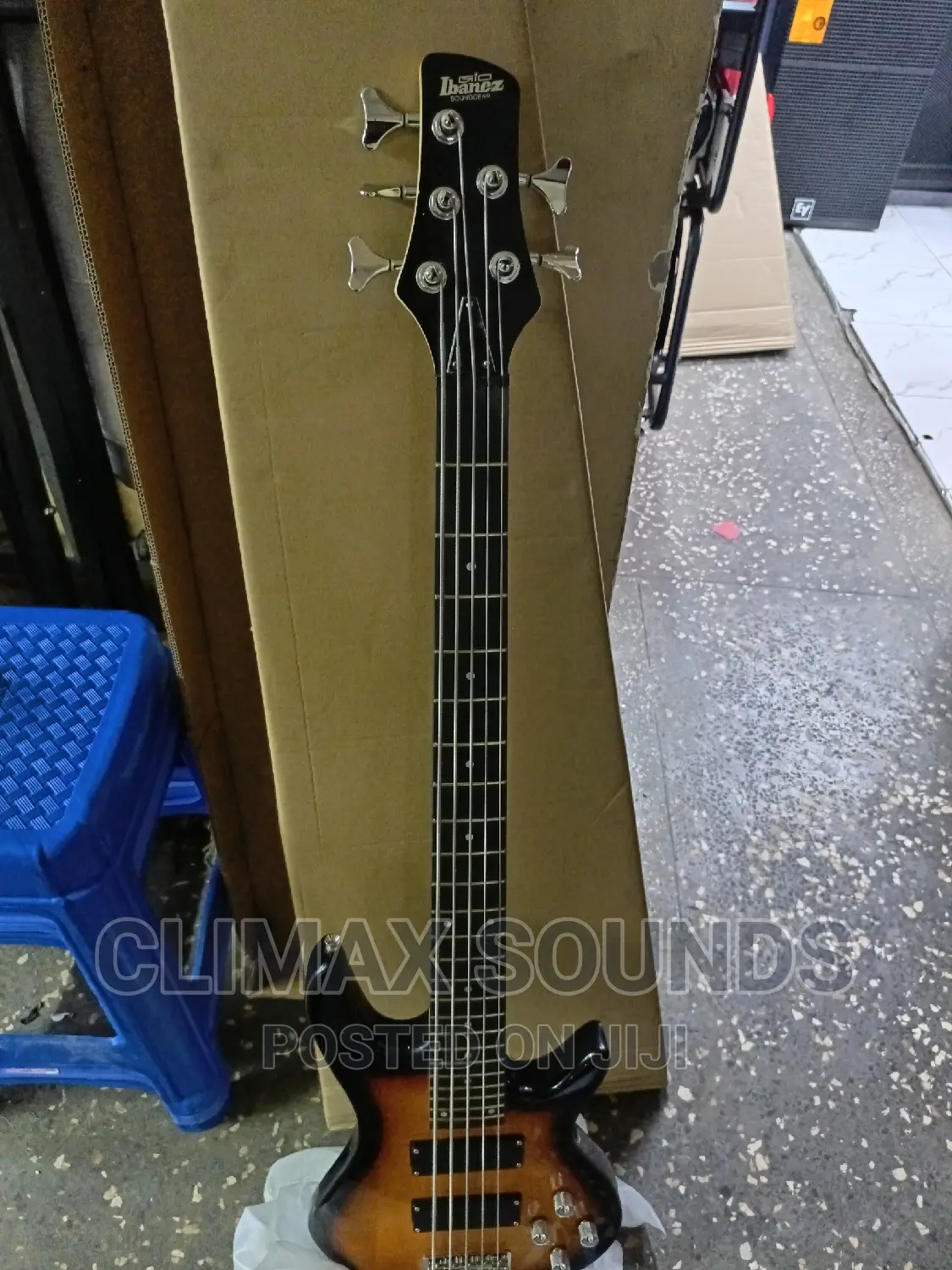 Bass Guitar Ibanez 5 String Sunburst C