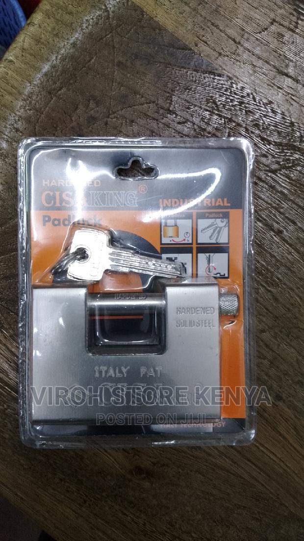 Italy Rectangular Padlock Heavy Duty With Four Keys Lock