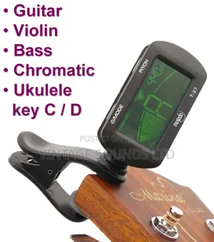 Musedo T-27 Clip on Digital Guitar,Bass or Violin Tuner