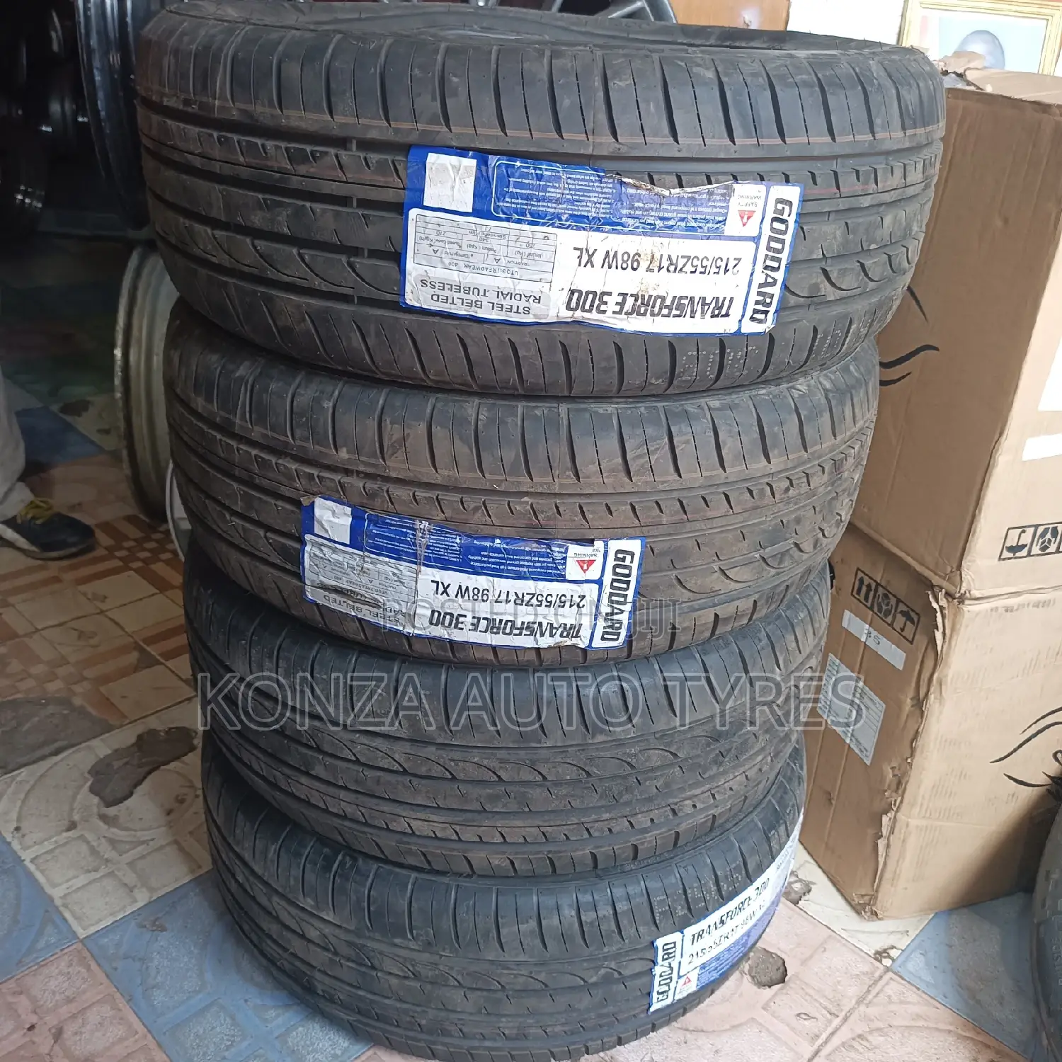 Godon Tyres Size 215/55r17 Per Pc