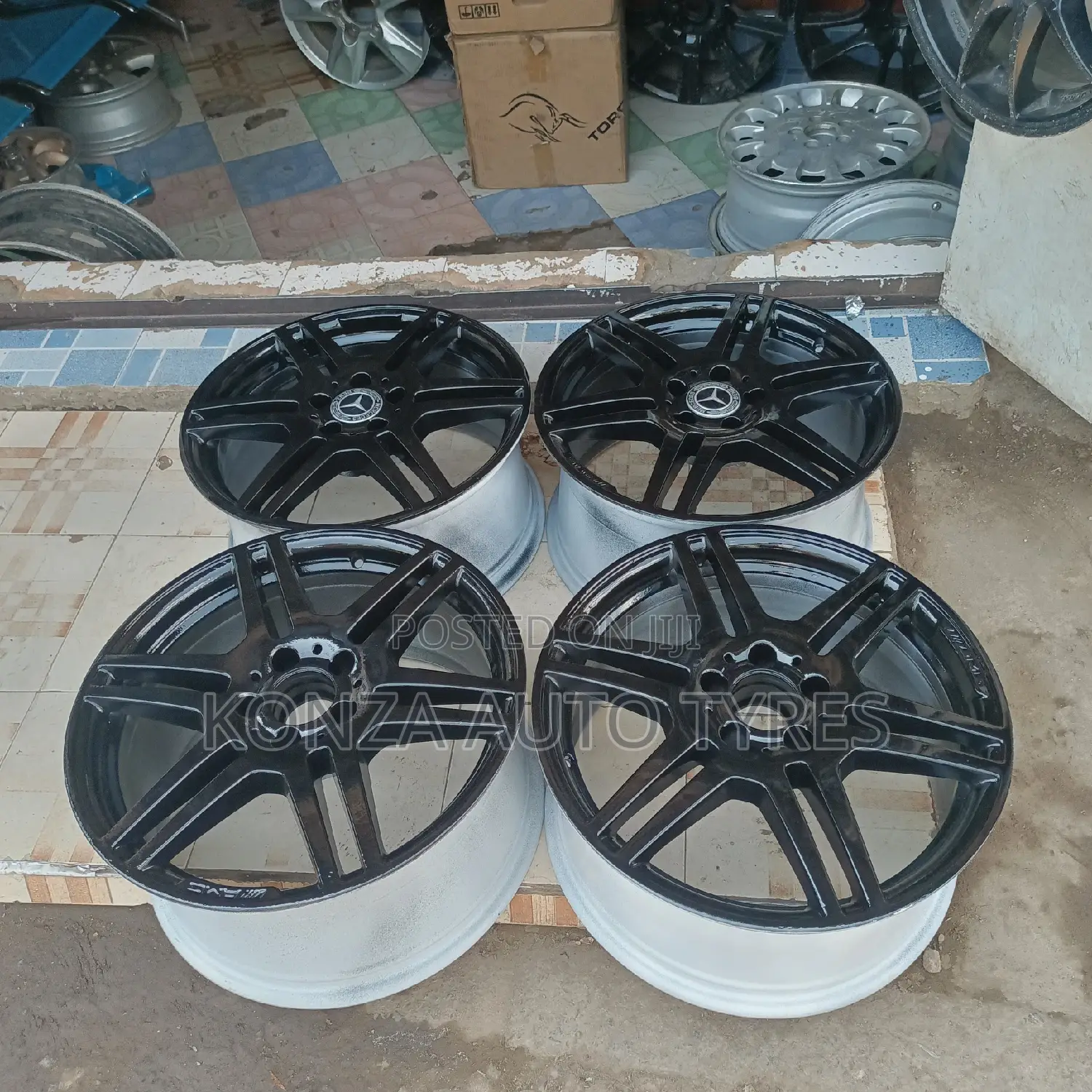 Benz Sport Rims Size 18 Set of Four