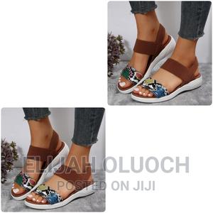 Animal Print Ladies Open Shoes - thumbnail 2