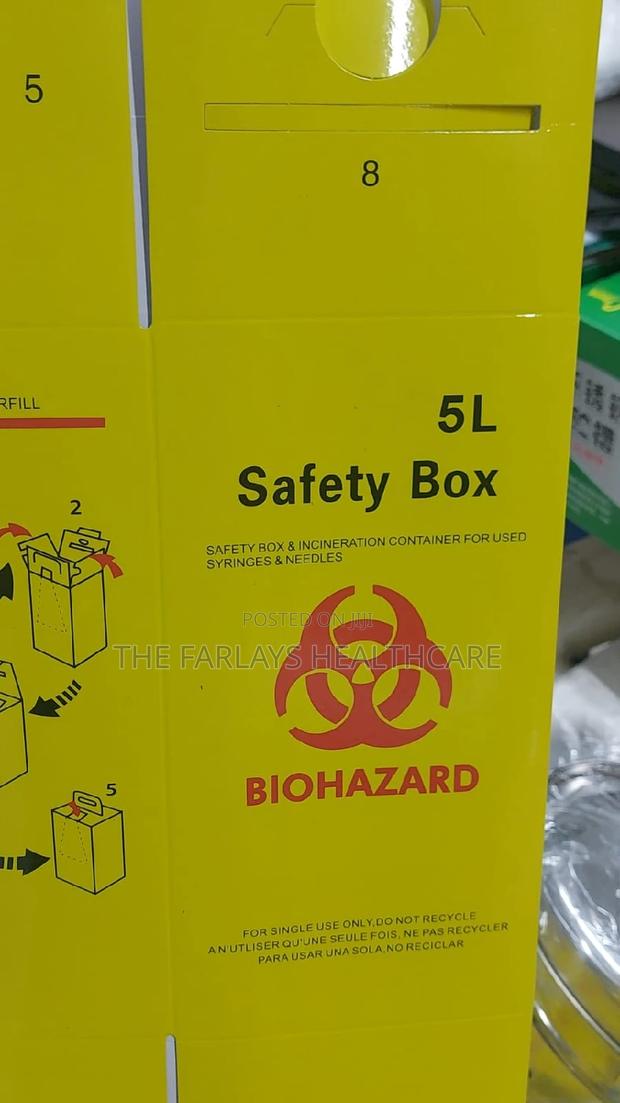 Safety Box Biohazard Bags.