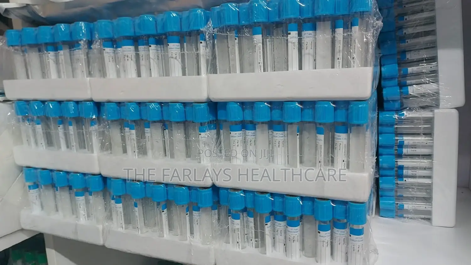 Vacutainers / Blue Tops.