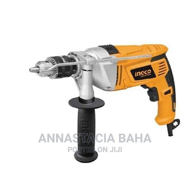Ingco Impact Drill 850W With Hammer Plus Free Screw Bit - main view