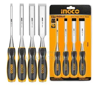 Ingco Wood Chisel Set 4PCS (1/4'') (1/2'') (3/4'') (1'') Ing