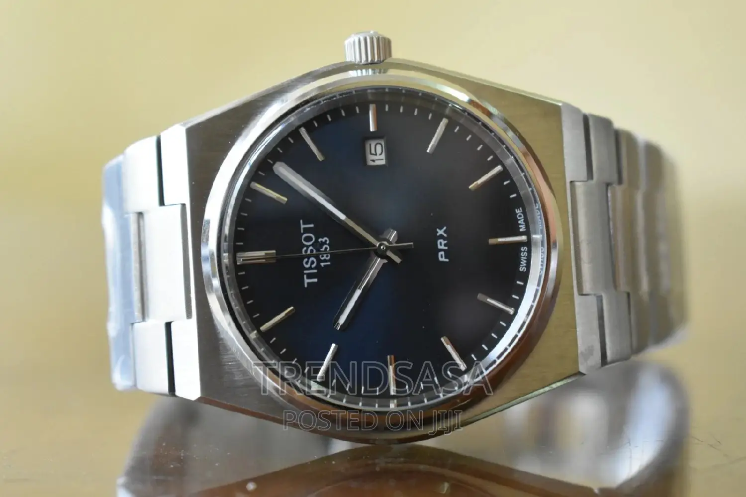Tissot PRX 1853 Blue Dial Stainless Steel Watch