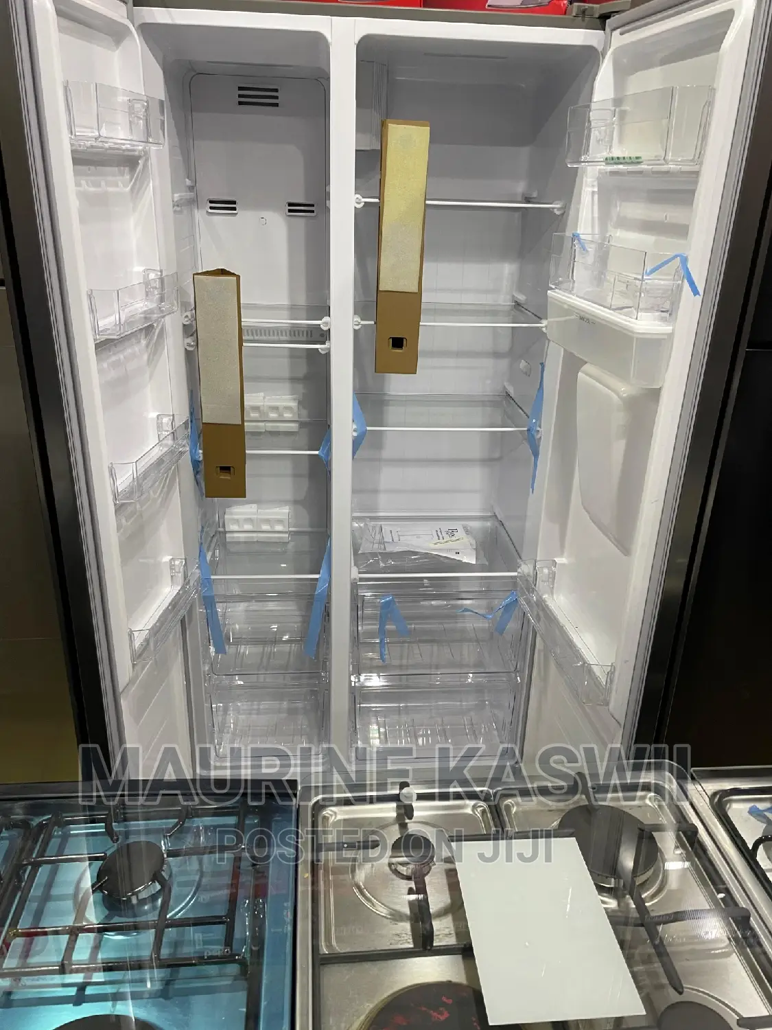 Roch RFR-540SBW-B 560L Side by Side Fridge