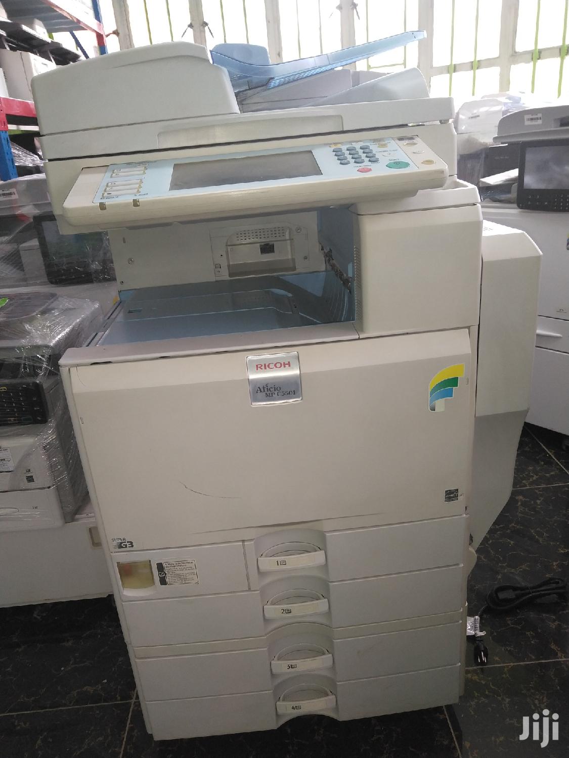 Effective Coloured Ricoh Aficio Mp C 5501 Photocopier Machine