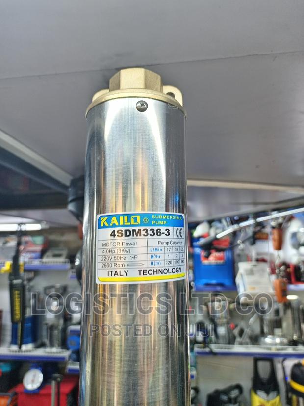 KAILO Stainless 4hp 223m Submersible Water Pump