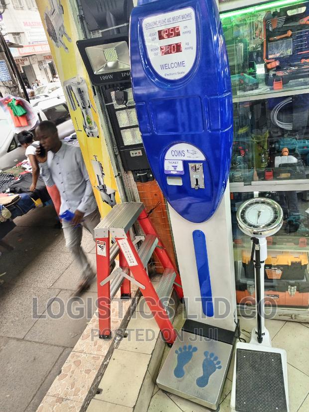 Ultrasonic Coin-Operated Height Weight Scale MSLUW01