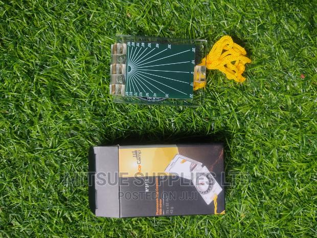 Ace Camp Compass Foldable With Mirror Happy Outdoor - thumbnail 3