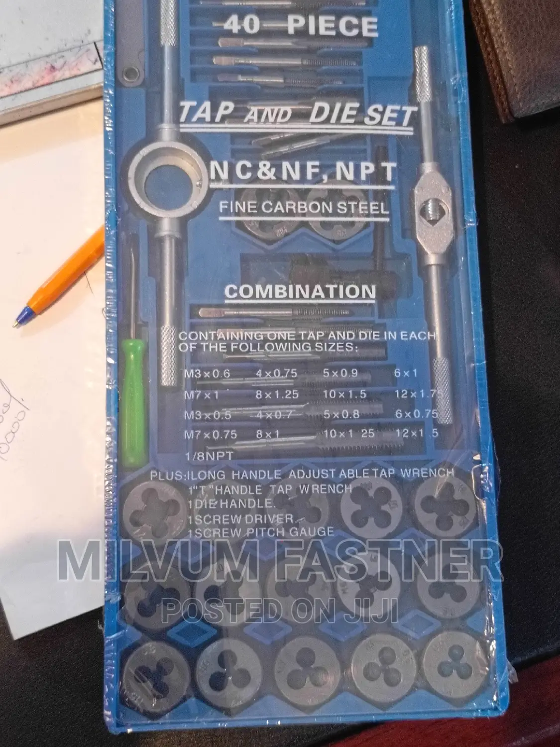 40pcs Tapset And Die Nuts