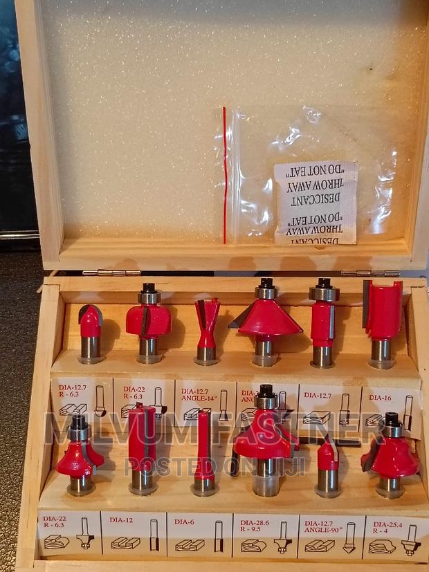 Router Bits Set 8mm(12pcs)