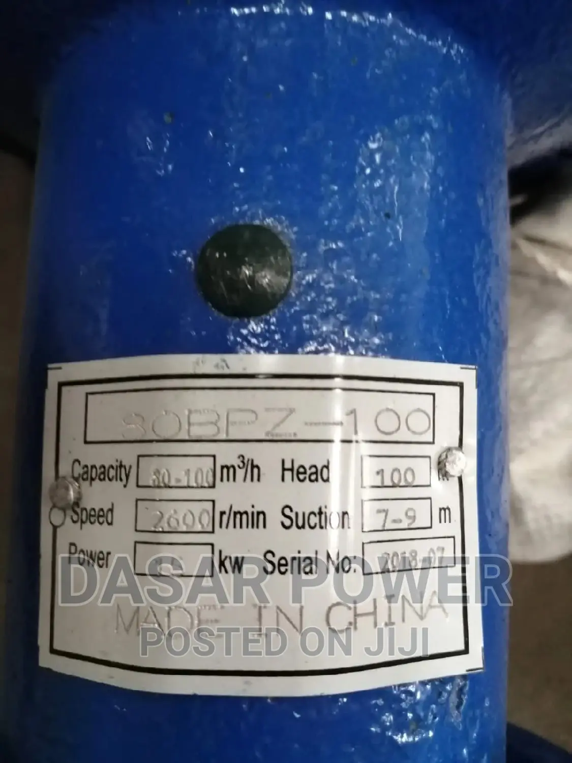 Fabricated Diesel Water Pump